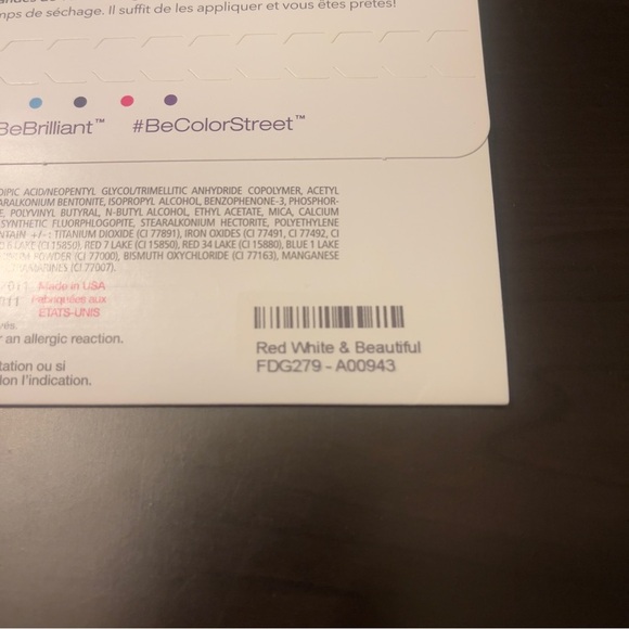 Color Street Easy Peel & Apply Nail Polish Strips NEW (Bundle of 5) - Picture 13 of 13